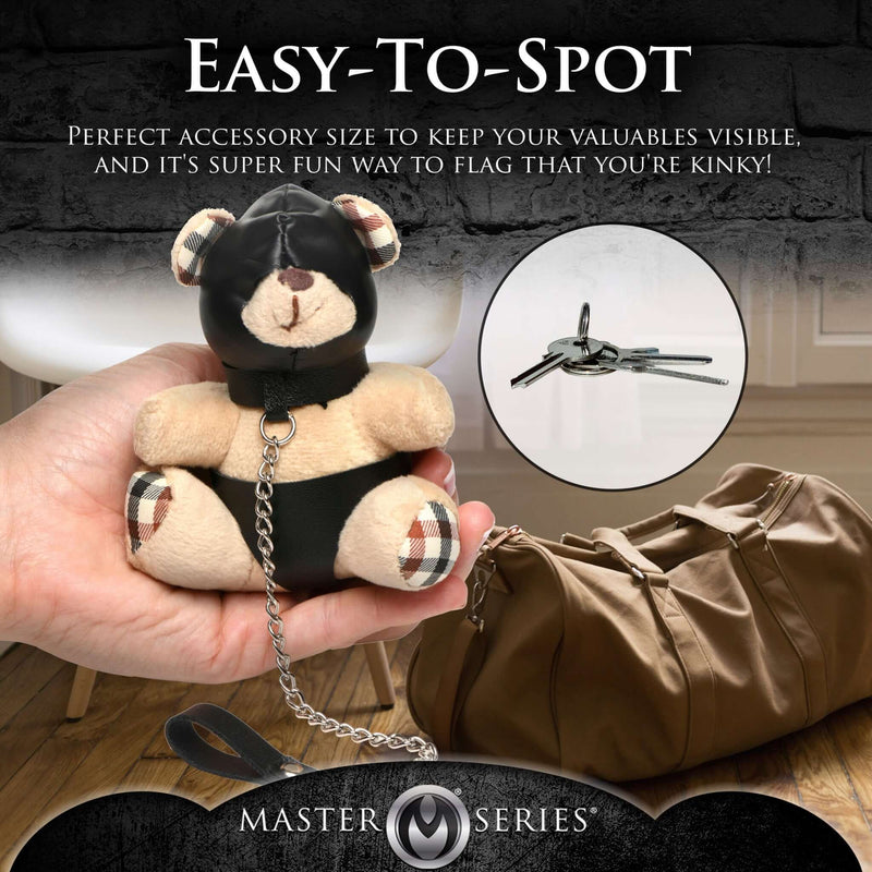 MASTER SERIES HOODED TEDDY BEAR KEYCHAIN-5