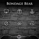 MASTER SERIES HOODED TEDDY BEAR KEYCHAIN-8