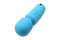 Bang! 10X Mini Silicone Massage Wand in Blue, portable and discreet for travel and intimate fun.