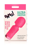 BANG! 10X MINI SILICONE WAND PINK-2