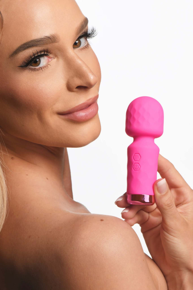 BANG! 10X MINI SILICONE WAND PINK-4