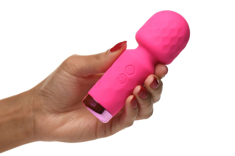 BANG! 10X MINI SILICONE WAND PINK-0