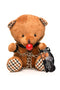 Master Series Gagged Bondage Bear, plush teddy with collar, cuffs, and chains, ideal for gifts or playful decor.