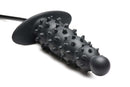 Master Series Ass Puffer Nubbed Inflatable Silicone Anal Plug featuring textured surface for enhanced stimulation.