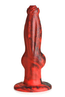 CREATURE COCKS HELL WOLF THRUSTING & VIBRATING SILICONE DILDO W/ REMOTE-2
