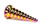 Creature Cocks Twilight Rainbow Glass Dildo with unicorn horn design in pink and yellow gold hues