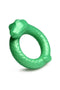 Fantasy jade green snake design cock ring by Creature Cocks, designed to enhance pleasure and intensify climax during intimate play.