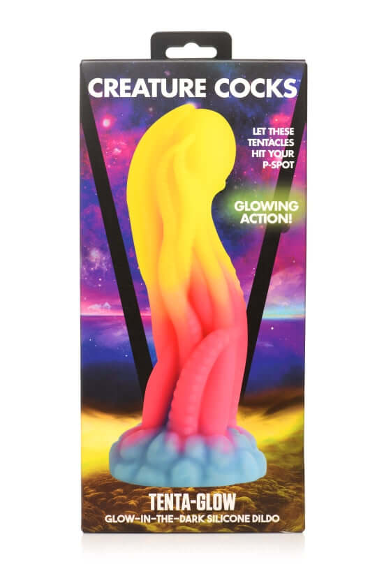 CREATURE COCKS TENTA-GLOW GLOW IN THE DARK DILDO-4