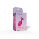 Gemma Purple Gem Pink Silicone Anal Plug Small packaging showcasing a playful design and vibrant colors.