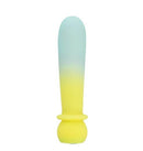 Maia Symba Smooth Bullet Vibrator Yellow Teal, compact design, customizable stimulation, strong vibration.