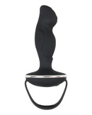 Zero Tolerance Handyman Remote Prostate Stimulator Black with textured shaft and ergonomic design for optimal stimulation.