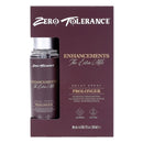 Zero Tolerance Enhancements The Extra Mile Delay Spray 2 Oz product packaging with benzocaine formula for prolonged intimacy.