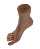 Zero Tolerance Pussy Footin Masturbator Dark realistic foot design for fetish-focused solo pleasure.