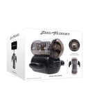 Zero Tolerance Hold Me Tight Heated Stroker Black package with features for immersive pleasure experience