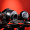Zero Tolerance Wet It Be vibrating lubricating stroker ring on black stones with red background.