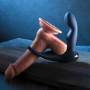 Zero Tolerance By All Means remote control prostate vibrator with open-ended ball ring on display.