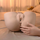 Squirt For Me XL Riley Reid Movie & Realistic Squirting Stroker - realistic male stroker with advanced features and detail.