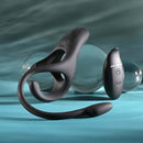 Zero Tolerance All the Bases Couples Ring & Plug Black displayed on blue background with remote control.