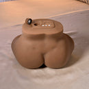 Squirt For Me Porn Star Chanell Heart Masturbator with Movie, realistic dual-entry design for customizable solo experience.