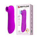 Pretty Love Magic Flute Clitoral Suction Stimulator in vibrant purple with 12 suction functions for ultimate pleasure.