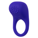 Rumbler Rumble Silicone Vibrating Cock Ring Purple with nubby texture for enhanced pleasure and powerful vibrations.