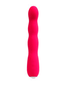 Vedo Quiver Plus Rechargeable G-Spot Vibe Pink showcasing a flexible shaft for precise stimulation.