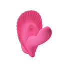 Pretty Love Fancy Clamshell Bluetooth G-Spot Vibrator in vibrant pink with sleek design and control buttons.