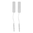 Zeus Electrode Penis Pads 2 Pack White for targeted electro-stimulation in Zeus Electrosex setups.