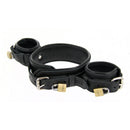 Strict Leather Wrist to Neck Restraint featuring connected cuffs and collar for bondage play.