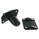 Strict Leather Premium Muzzle with Blindfold and Gags, featuring a sleek black design for sensory control in bondage.
