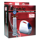 Size Matters Bionic Electric Pump Kit with Penis Cylinder, an advanced motorized vacuum for effective pumping.