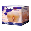 SexFlesh Down In Daphne Life Size Pussy and Ass Masturbator packaging showcasing dual entry features.