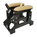 LoveBotz Love Glider Manual Rocker Sex Machine with padded thigh rests and attachment for self-paced penetration.
