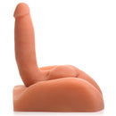 SexFlesh Both Ways Ben Ass Masturbator and Dildo side view showing the realistic design and lifelike features.