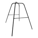 Trinity Ultimate Sex Swing Stand in black steel, sturdy frame for suspended play, supports up to 400 pounds.