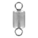 Master Series Ice Warden Self-Bondage Time Lock stainless steel cylinder with rings for restraint play