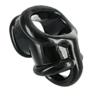 Master Series Annex Erection Enhancer Cock Ring Black for snug fit and enhanced pleasure.
