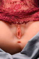 SexFlesh Juicy Jennifer Life Size Masturbator with realistic vaginal and rear openings for varied sensations.