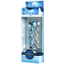 Prisms Erotic Glass Soma Twisted Glass Dildo in elegant packaging showcasing its unique twisted design.