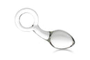 Prisms Devi Borosilicate Glass Anal Plug Clear, elegant and comfortable anal plug designed for pleasurable sensations.