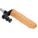 LoveBotz Dual Delight Double Penetration Adapter with bendable realistic dildo for advanced pleasure.