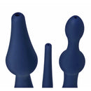 CleanStream Universal 3 Piece Silicone Enema Attachment Set includes three versatile silicone attachments.