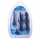 CleanStream Universal 3 Piece Silicone Enema Attachment Set with versatile silicone attachments for intimate cleansing