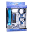 Zeus Electrosex Mingle 4 Piece Electro Couples Kit featuring silicone insertable and bipolar erection rings.