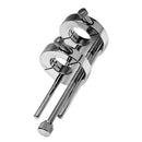 Master Series Double Ring Extreme CBT Ball Stretcher made of stainless steel for scrotal stretching.