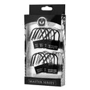 Keyholder 10 Pack Numbered Plastic Chastity Locks packaging featuring unique numbered locks.