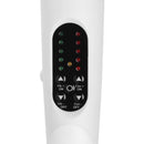 Control panel of the Zeus White Knight 10 Mode Electro Vibe Wand featuring vibration and electro stimulation settings.