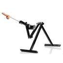 LoveBotz Matrix Multi-Angle Sex Machine Black showcasing adjustable black frame for versatile, hands-free use.