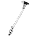 Stainless Steel Ass Funnel with Hollow Anal Plug featuring a metal funnel and rubber tube for fluid play.