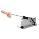 LoveBotz Axis Multi-Angle Sex Machine Grey showcasing its powerful, hands-free thrusting with adjustable angle.